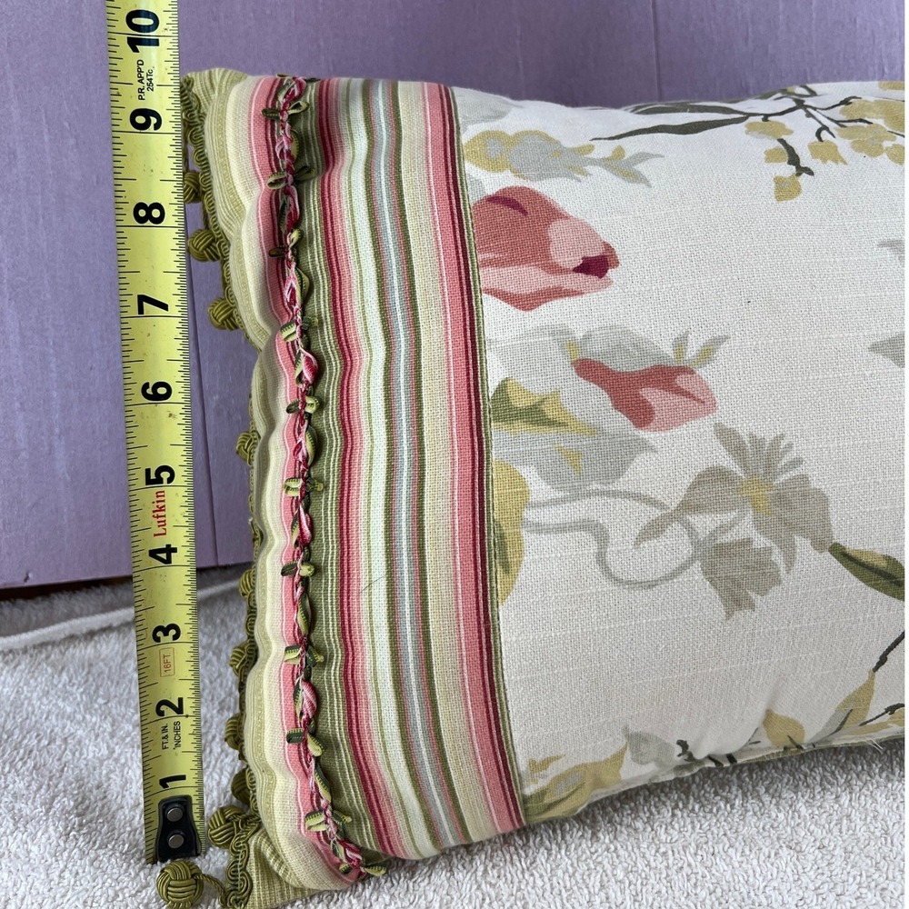 Vintage Romantic Floral‎ Pillow Set Embroidered Cottagecore French Country Decor - Picture 14 of 16